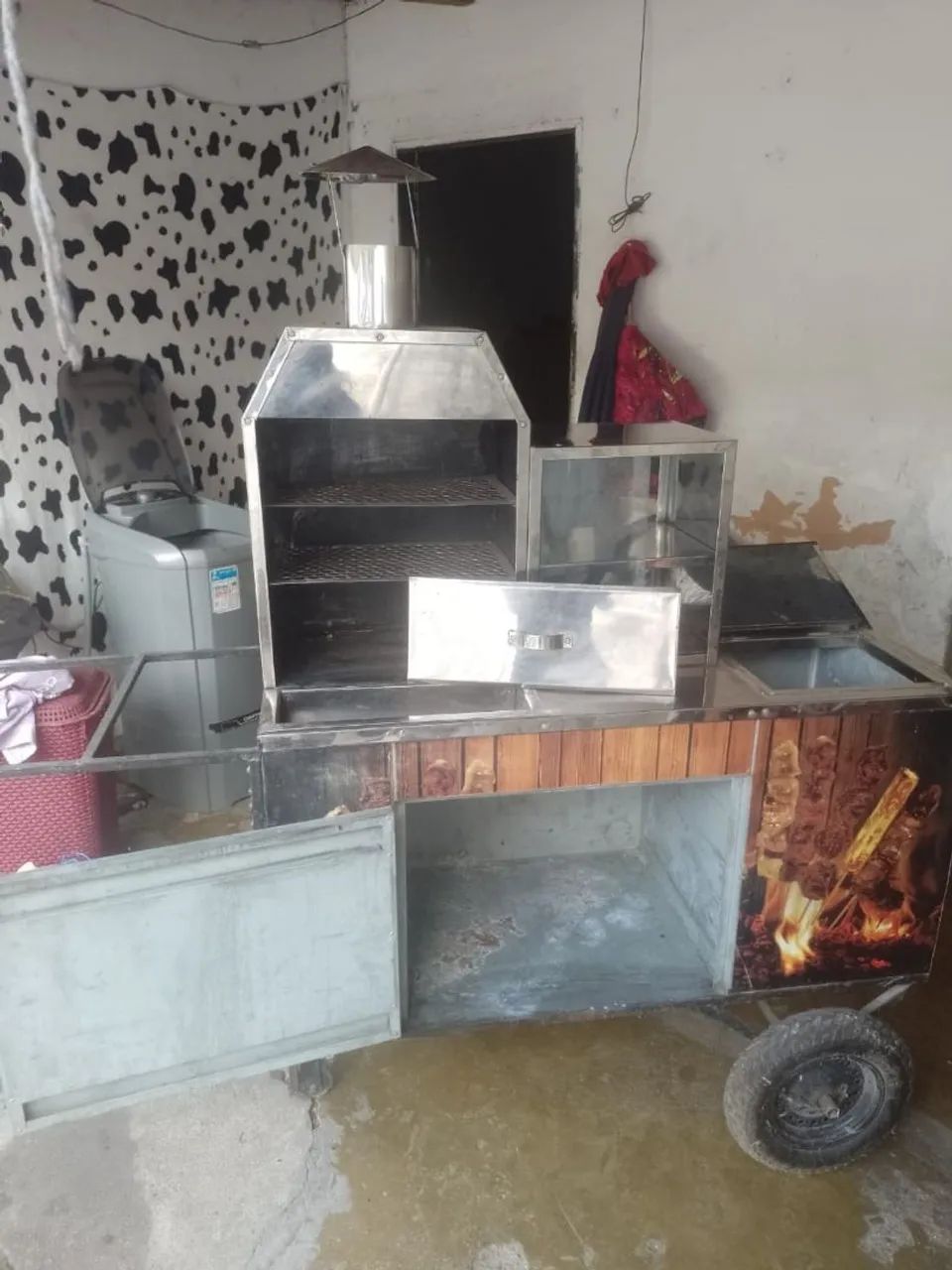 Carrinho de churrasco reforçado!!!