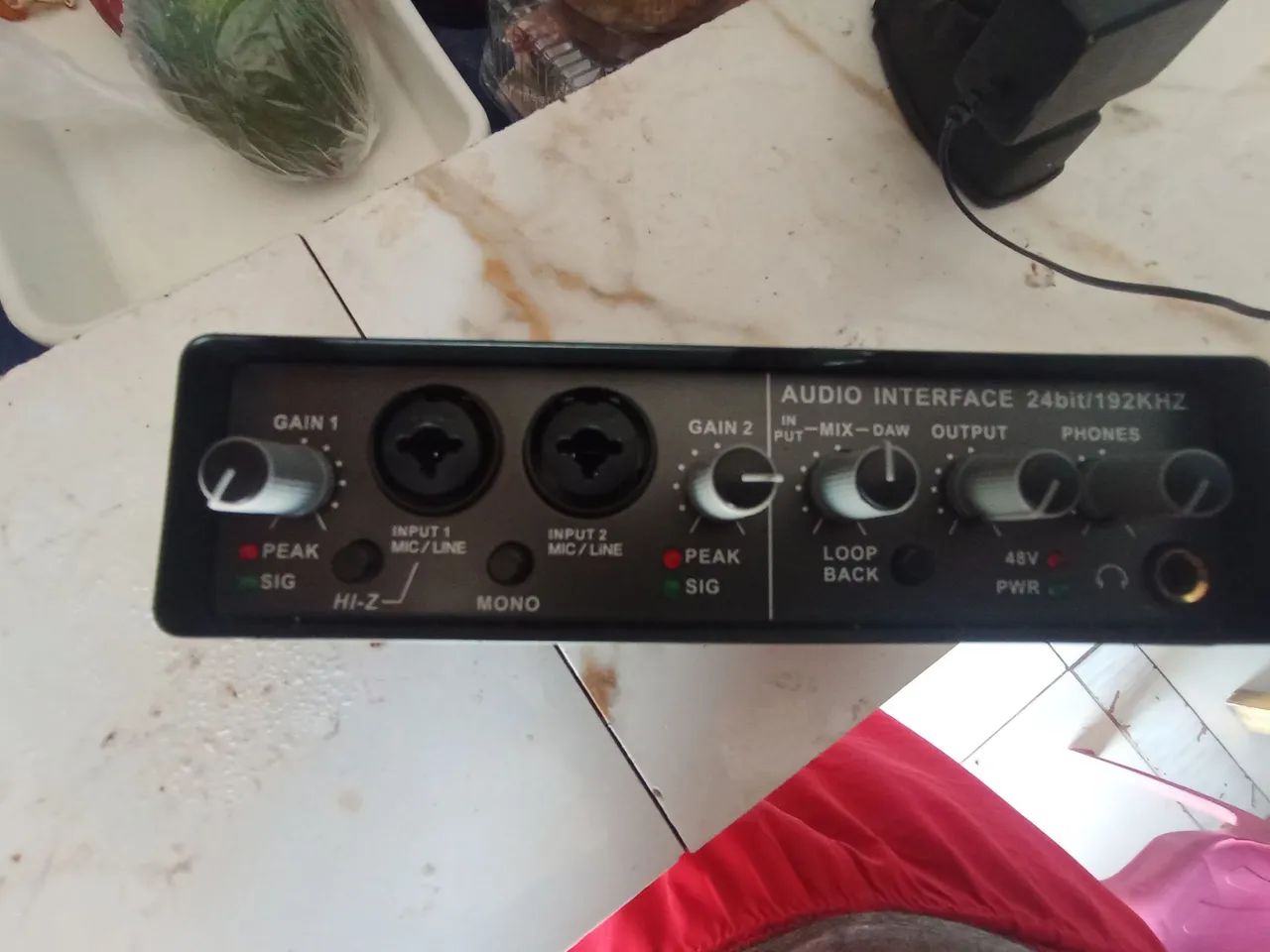 Interface de áudio Q24 nova - Foto 3