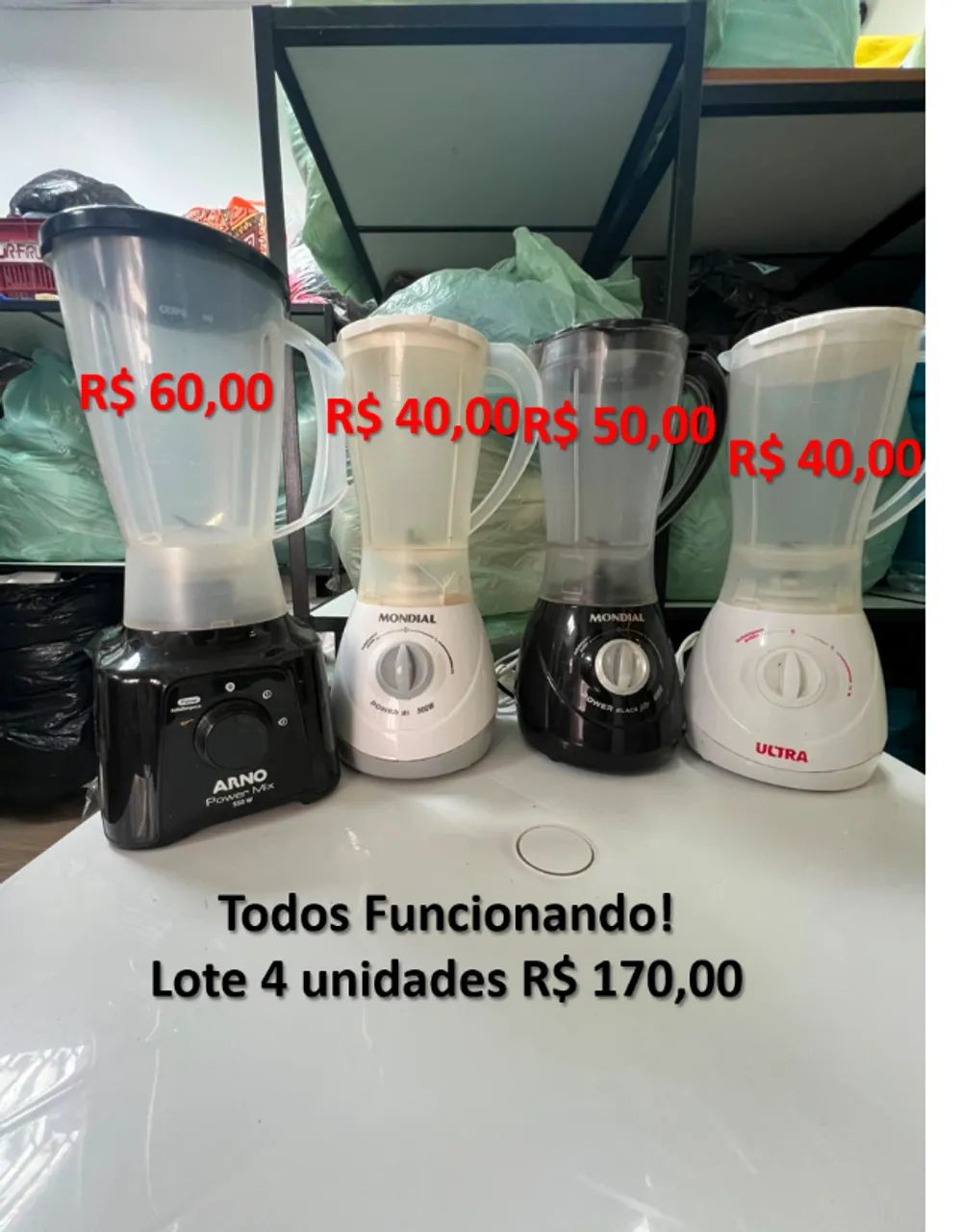 Liquidificador Diversos FUNCIONANDO