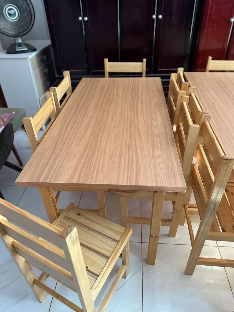Mesa de jantar com seis cadeiras - Foto 2