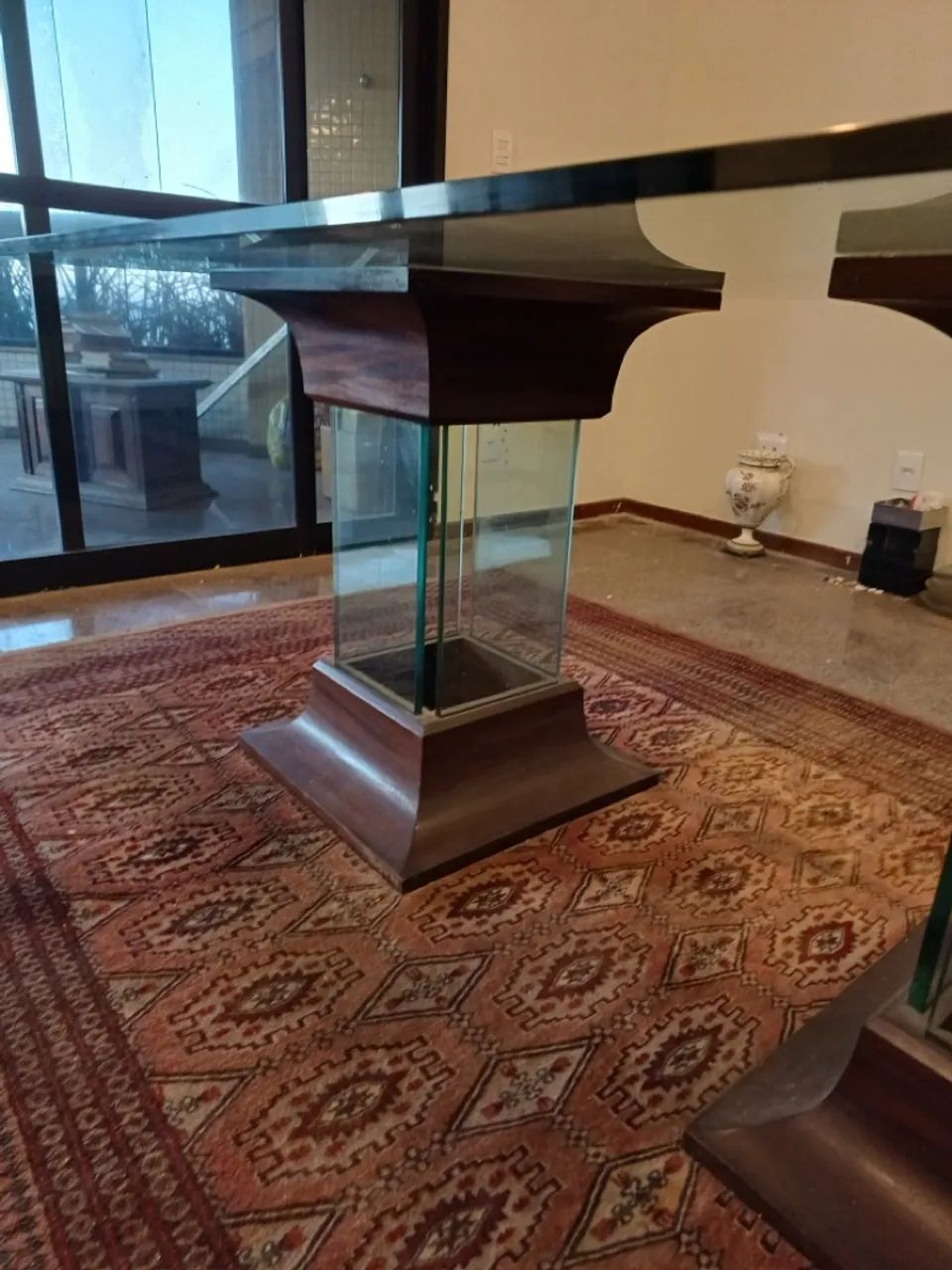 Mesa de jantar base de jacarandá  - Foto 5