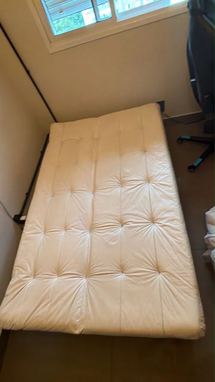 Sofá cama Corino Branco 