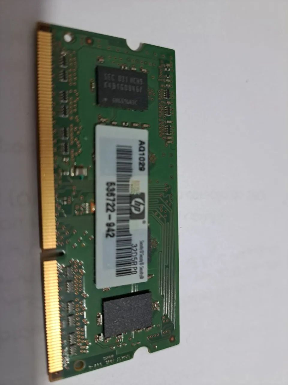 Módulo de memória RAM SO-DIMM DDR3 de 1 GB da Samsung - Foto 3