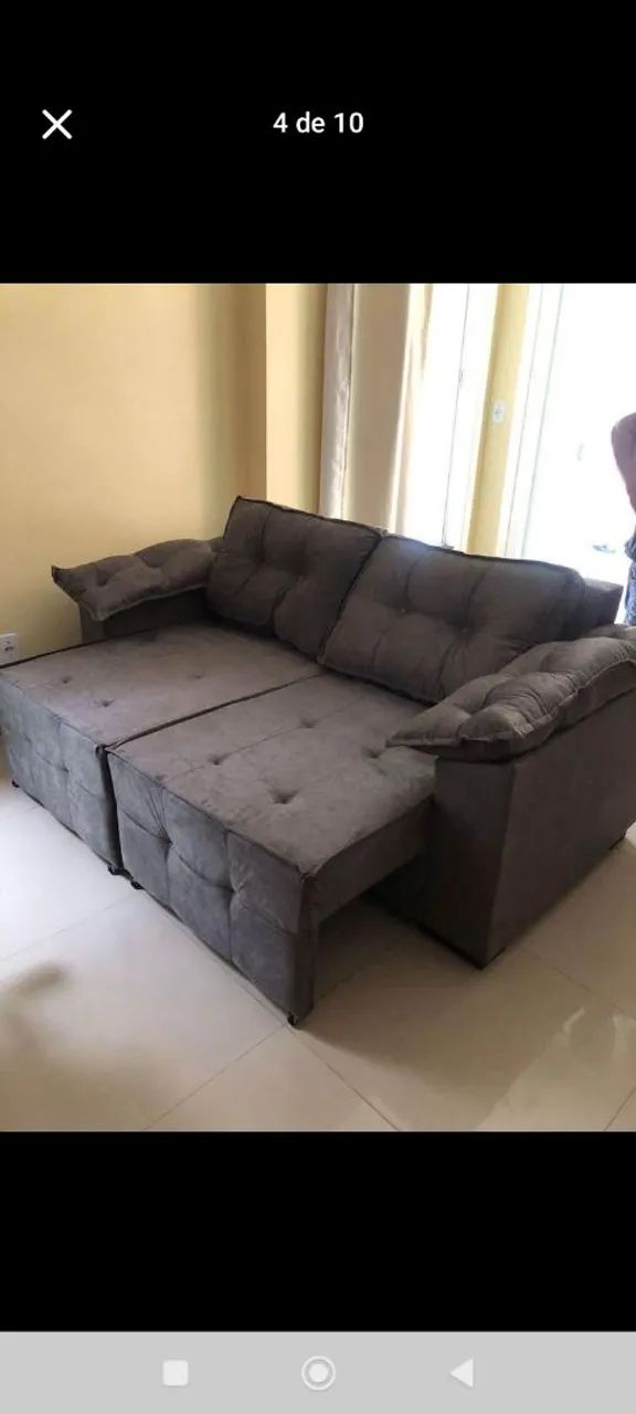 Sofá retrátil reclinável  - Foto 3