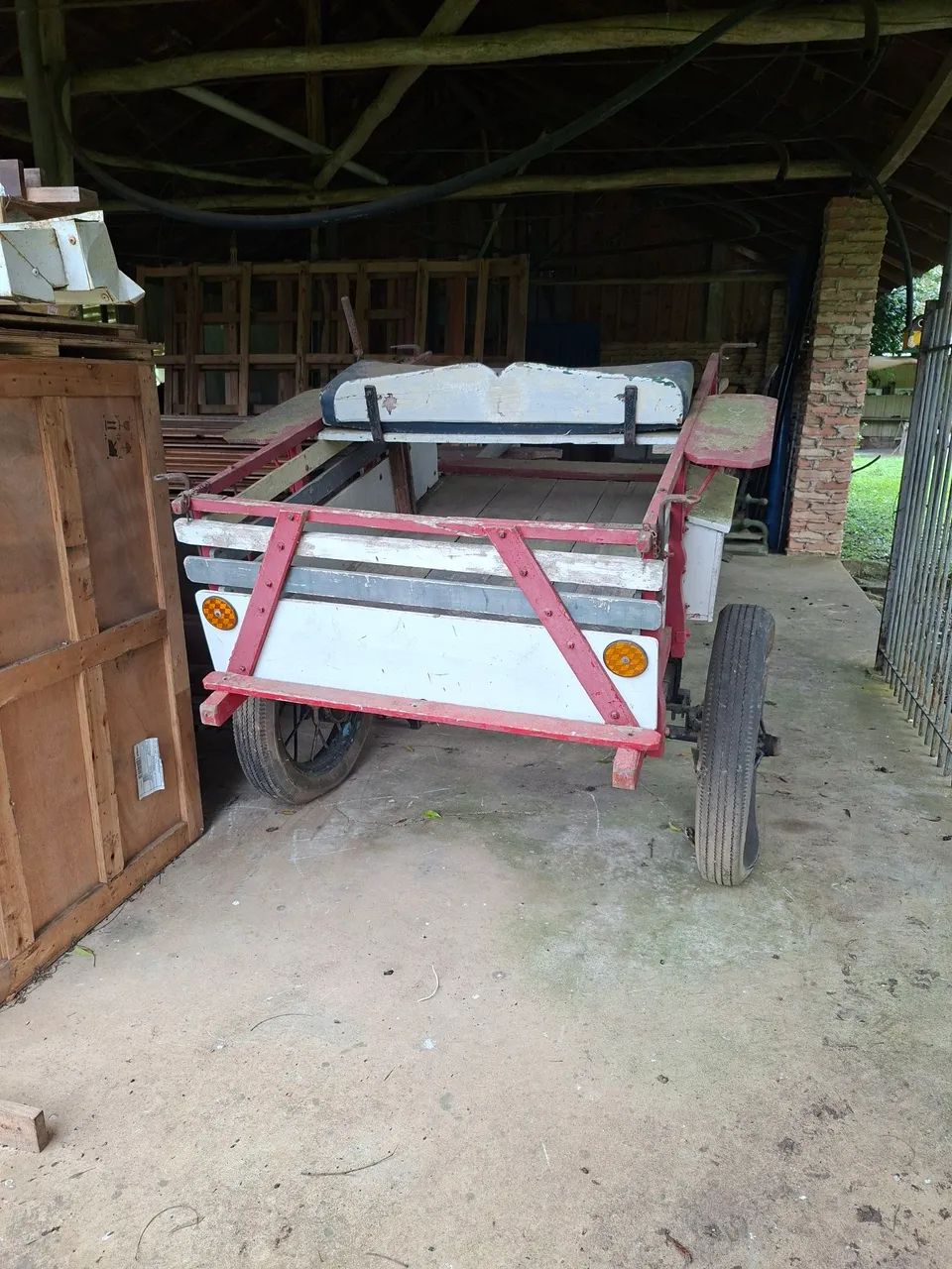 Carroça de duas roda