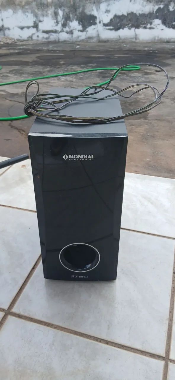 Caixa de Som Mondial Star USB 111 com auto falante - Foto 2