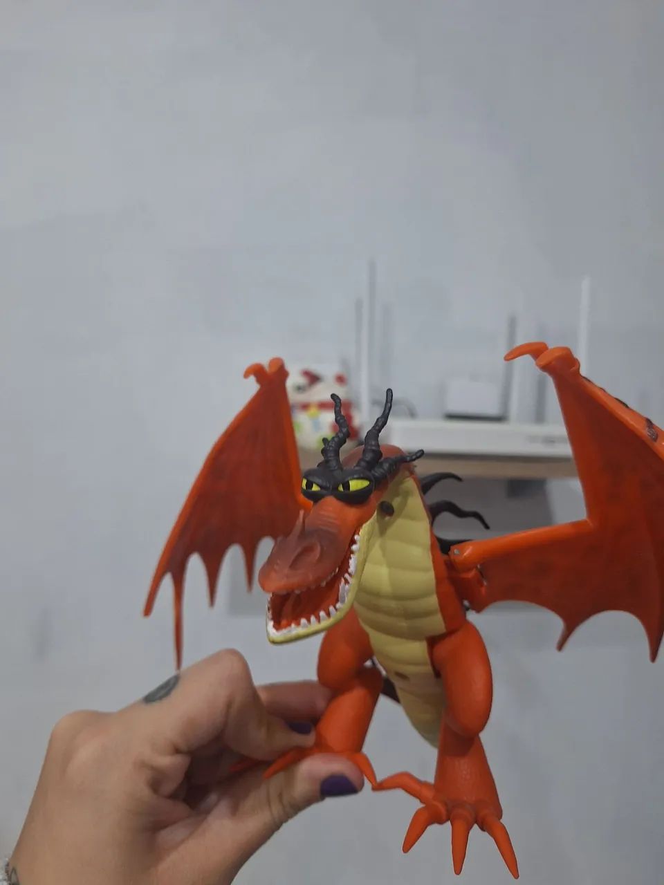 Boneco articulado como treinar seu Dragão Dente de anzol  - Foto 3