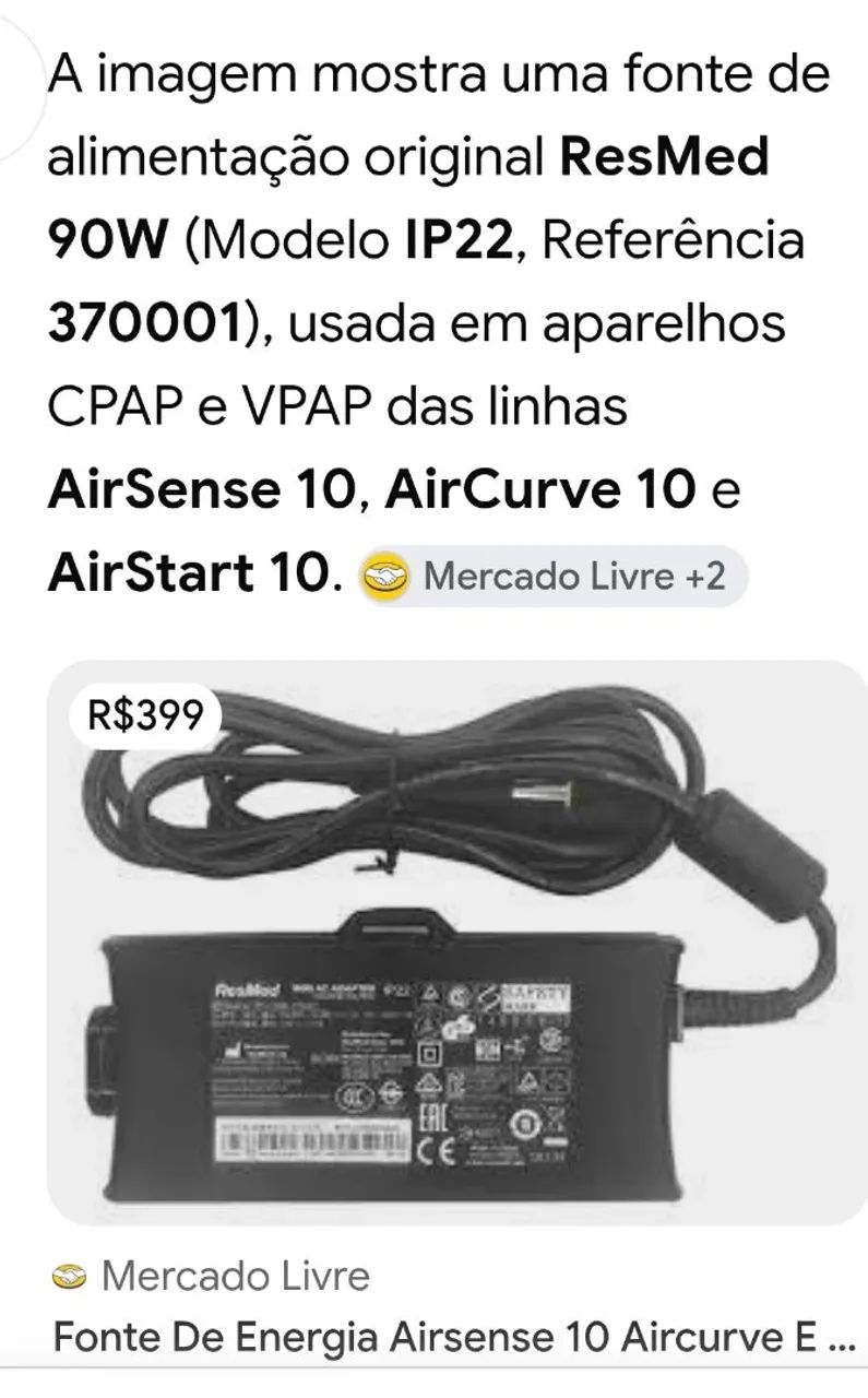 Vendo fonte original CPAP - Foto 2