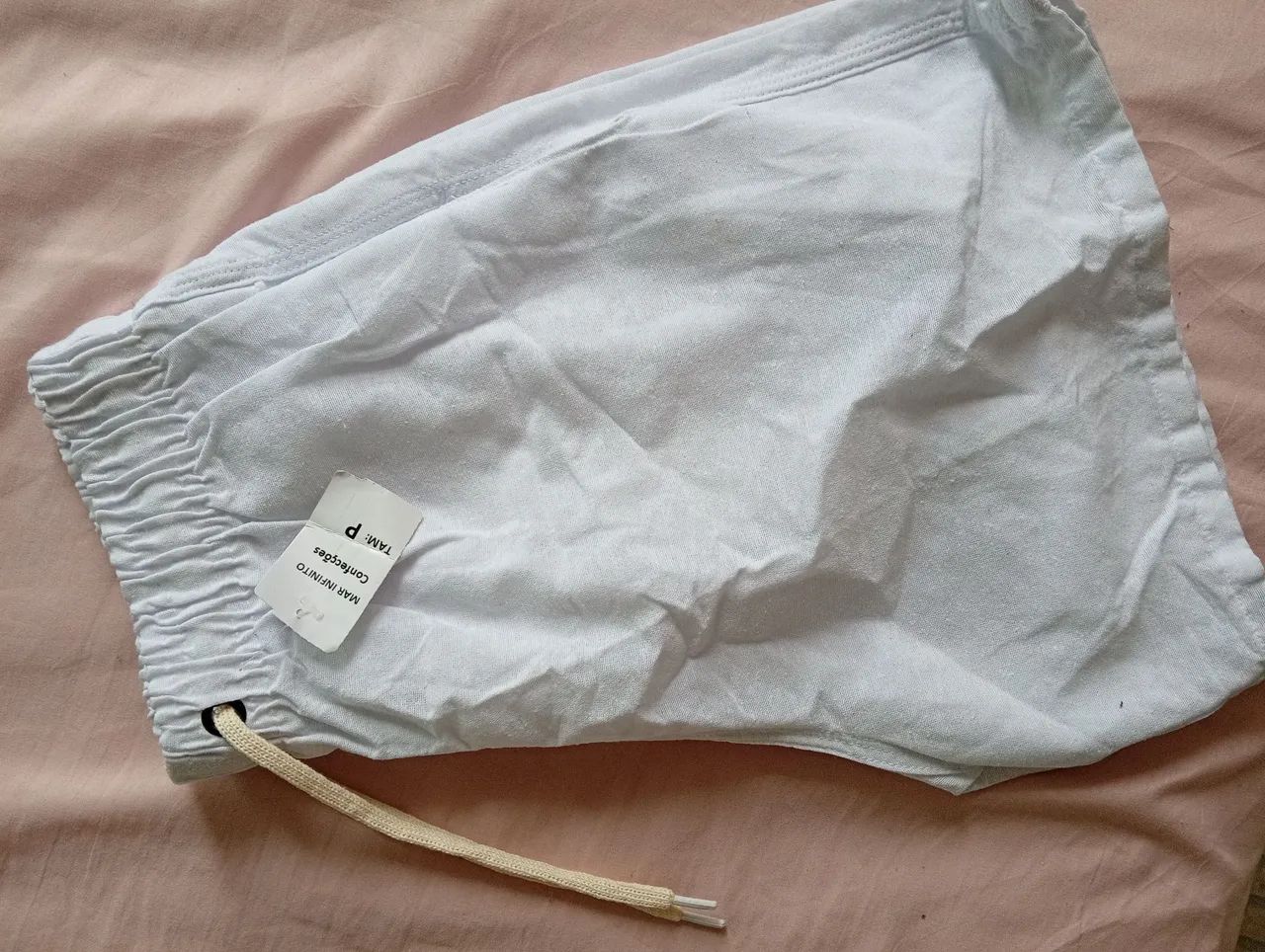 Short branco linho  - Foto 2