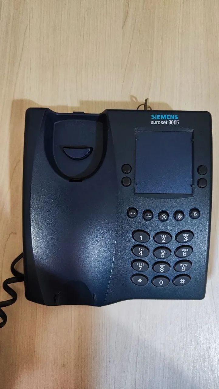 Telefone Siemens Euroset 3005 com chave - Foto 4
