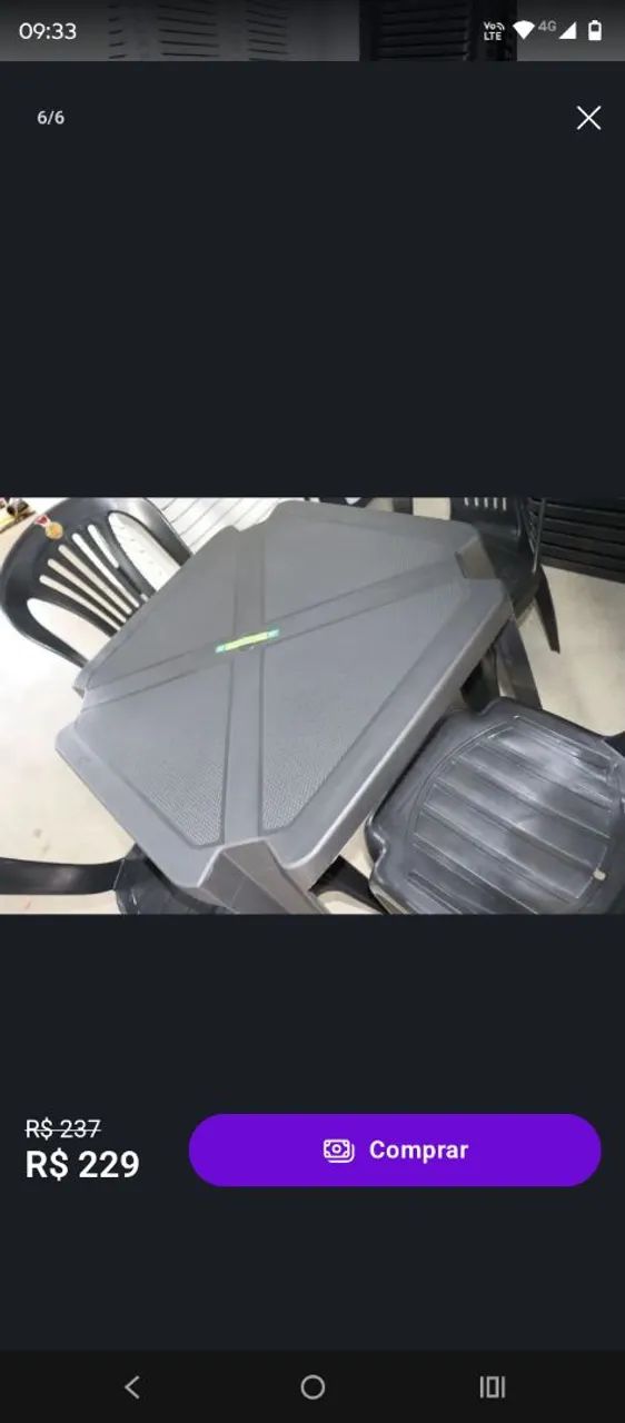 Mesa preto fosco