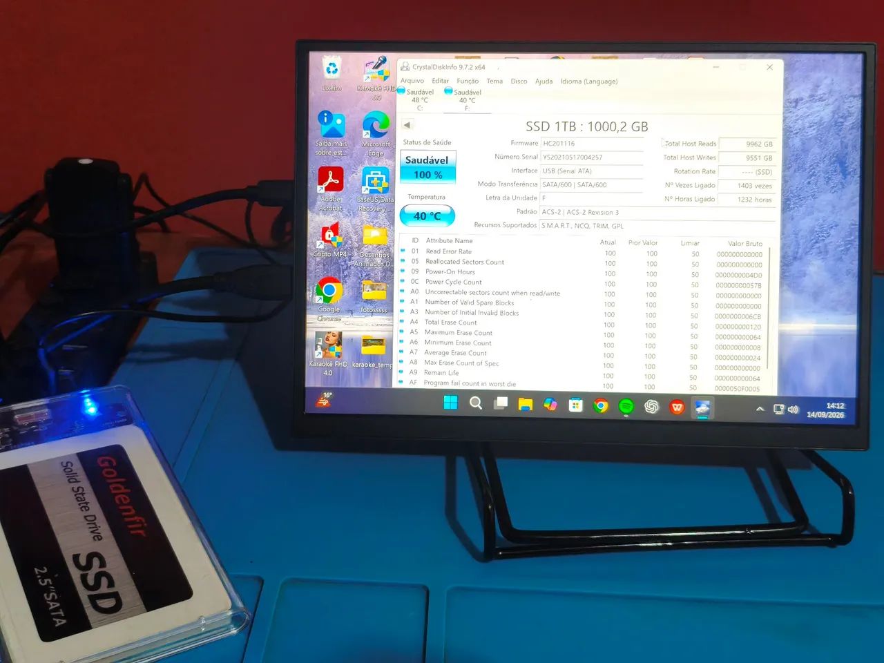 SSD GOLDENFIR T650-1 TERA  - Foto 3