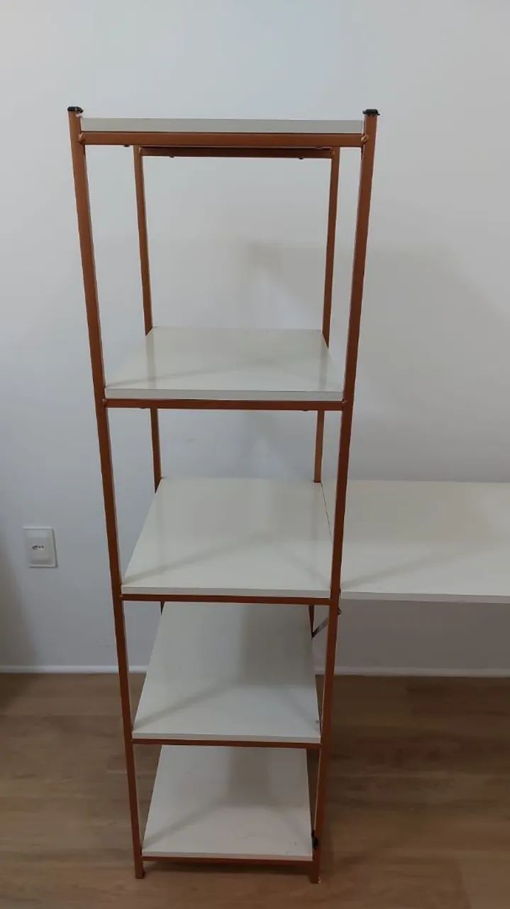 Mesa com estante / entrego em Florianópolis  - Foto 2