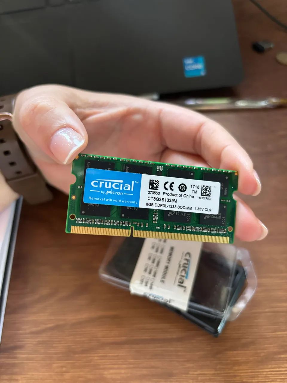 DDR 3 8GB Note