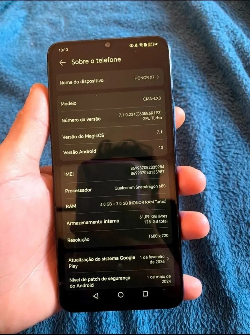 Vendo celular HONOR X7 - Foto 3
