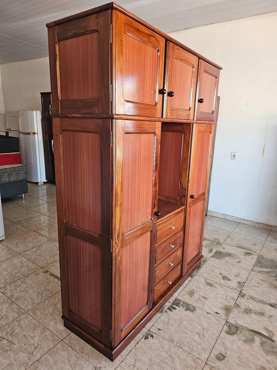 Guarda roupa usado de macacauba  - Foto 4
