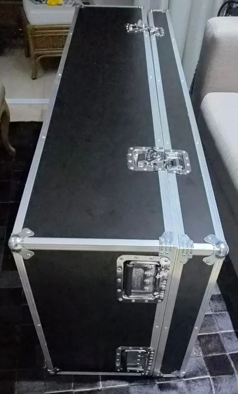 Case/caixa transporte para totem e equipamentos áudio e vídeo. - Foto 4