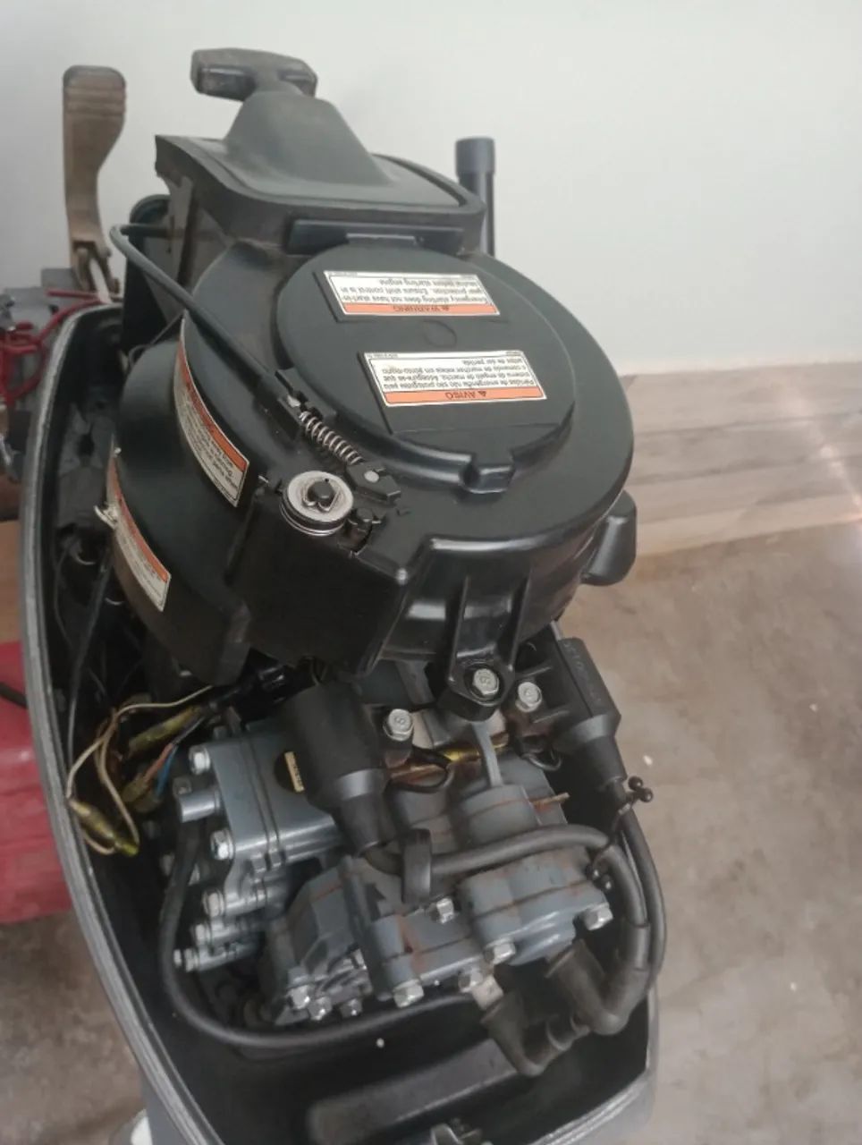 Motor de popa 15 Hp Yamaha  - Foto 2