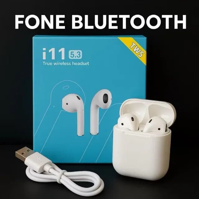 Fone de ouvido sem fio i11 TWS 5.3