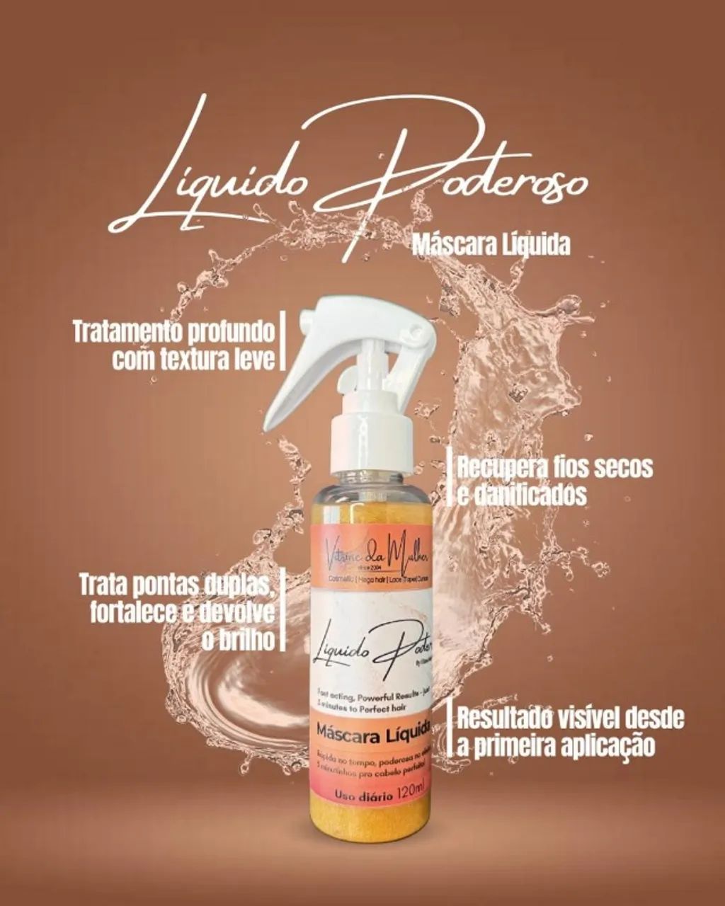 Máscara Líquida - Líquido Poderoso
