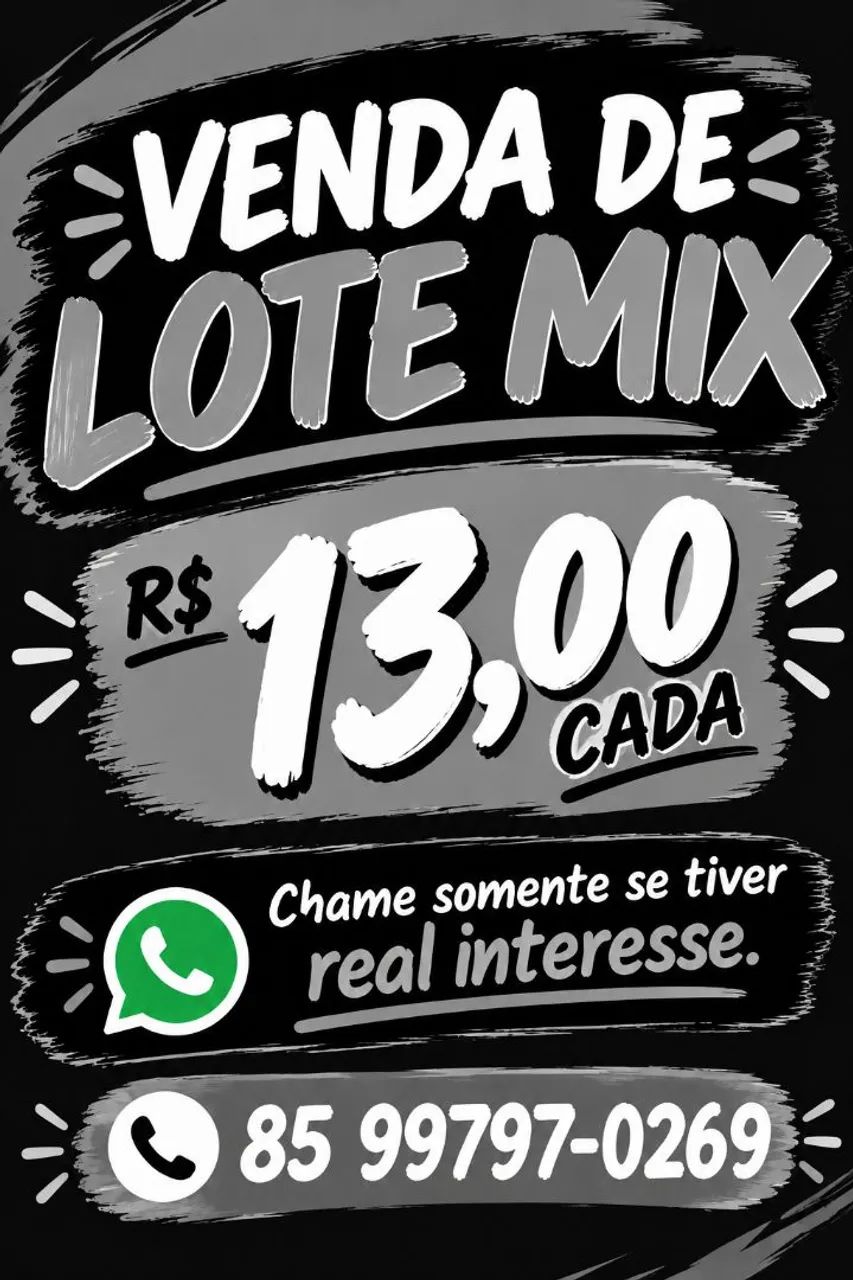Lote de roupas