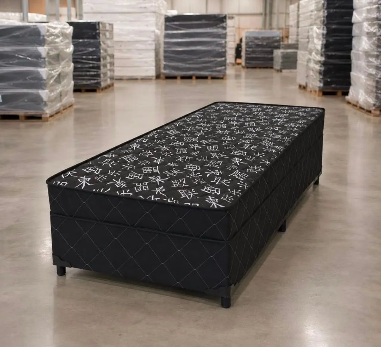 Frete grátis, cama box solteiro 