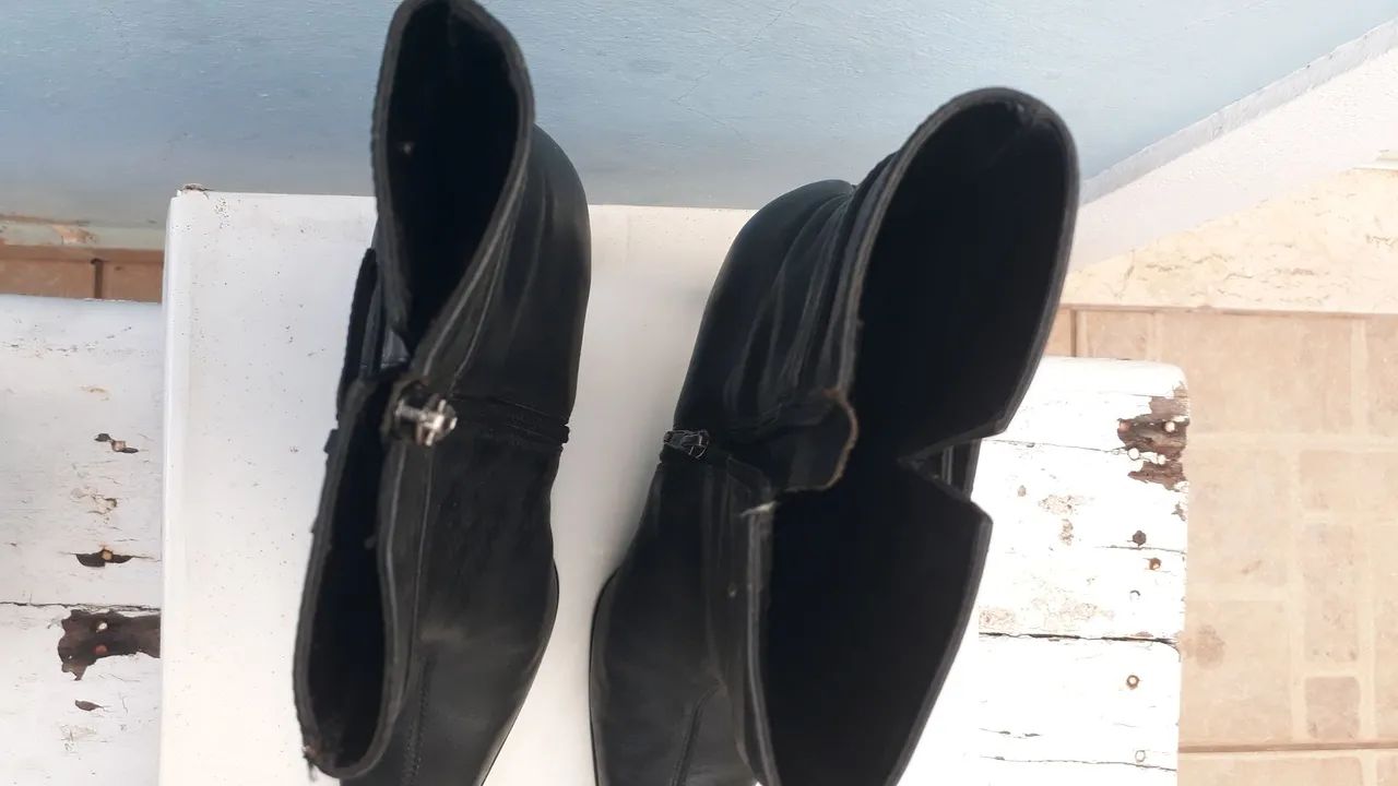 Bota cano longo n* 37 - Foto 4