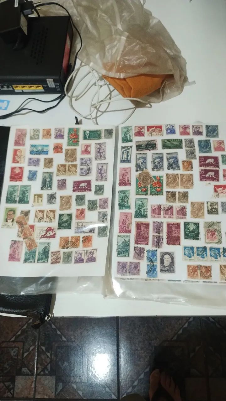  Coleção de selos raros milionária. - Foto 3