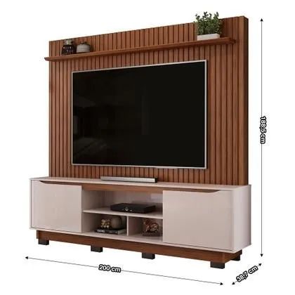 Rack + painel tv novo - Foto 4