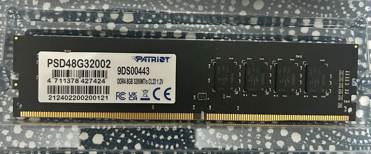 Memória ddr4 8gb 3200mhz