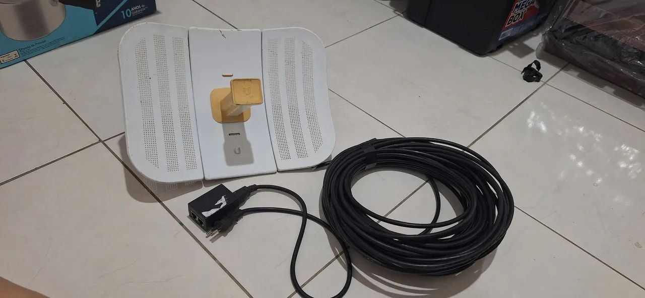 Antena de Internet e mais de 15m de fibra ótica  - Foto 5