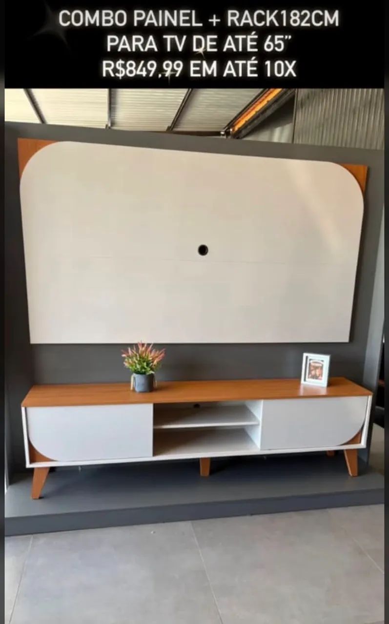 RACK + PAINEL 65? - ENTREGA RÁPIDA 