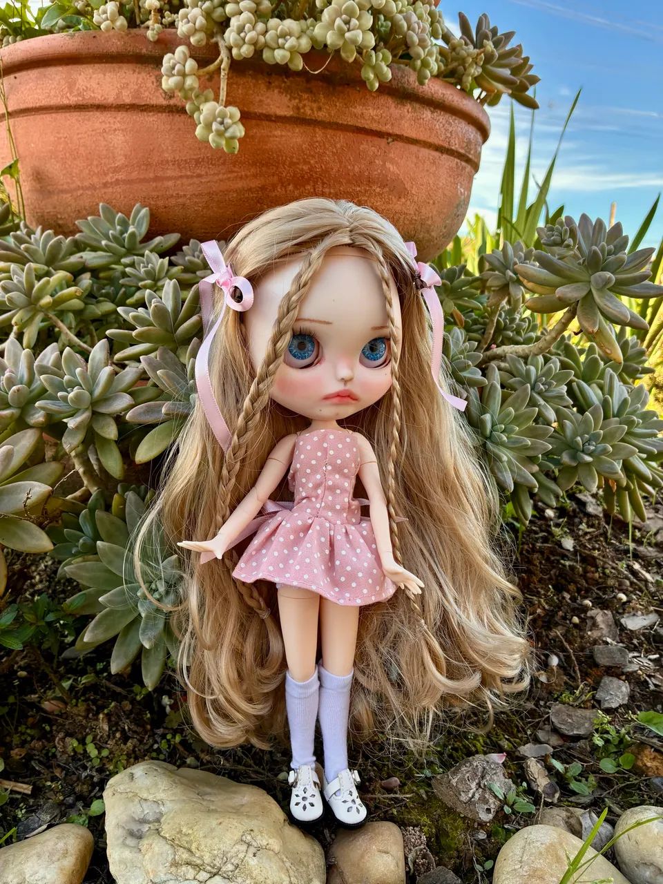 Boneca Blythe customizada - poá lover - Foto 5