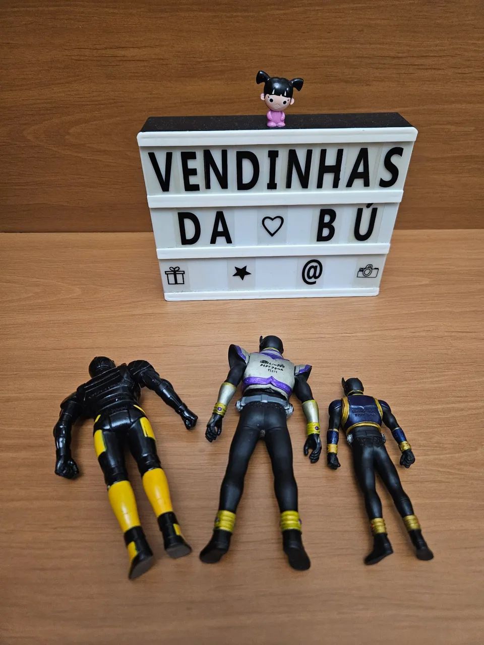 Kamen Rider lote três bonecos - Foto 2