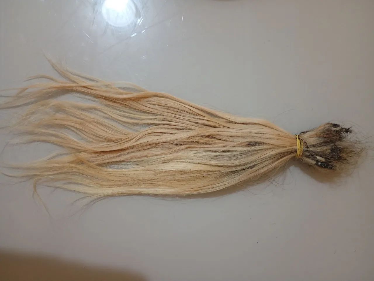 Cabelo humano loiro  - Foto 5