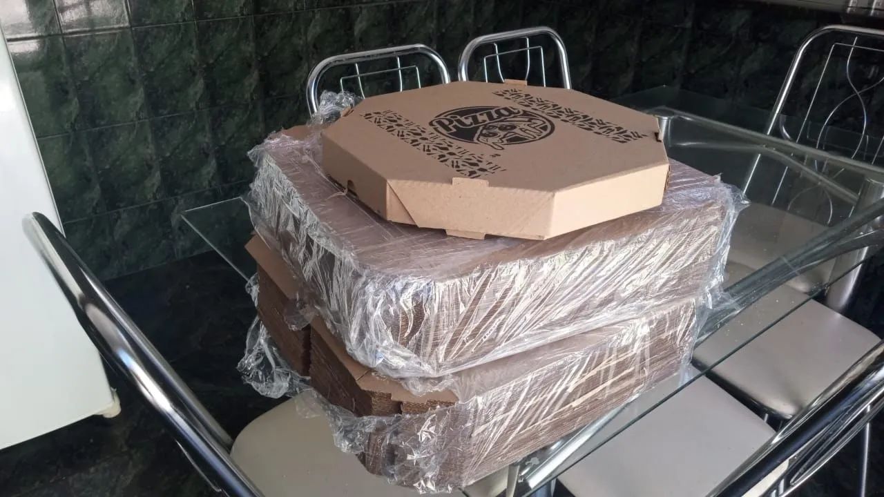 EMBALAGEM/ CAIXA DE PIZZA 35CM - QUEIMA DE ESTOQUE - Foto 2