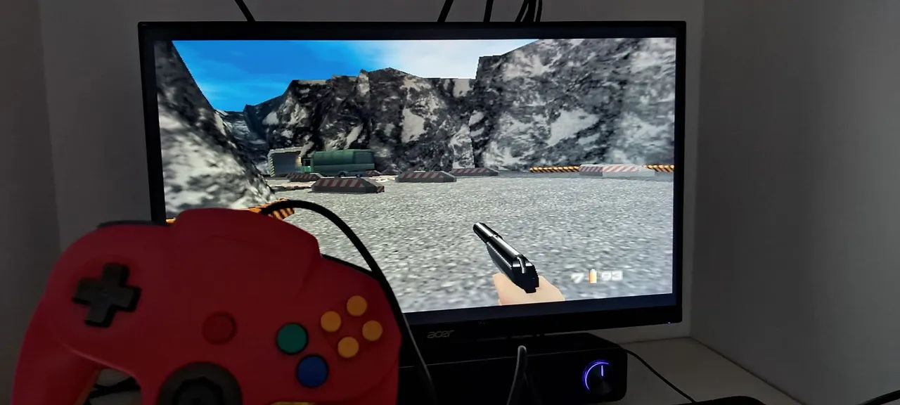 Controle nintendo 64 USB - Foto 4