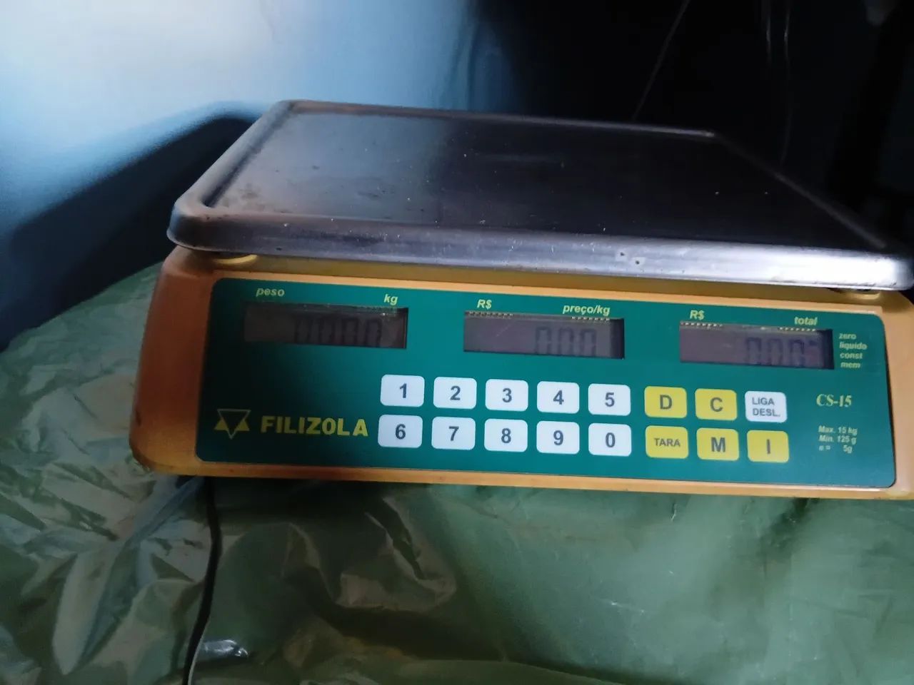 Balança comercial filizola 15kg