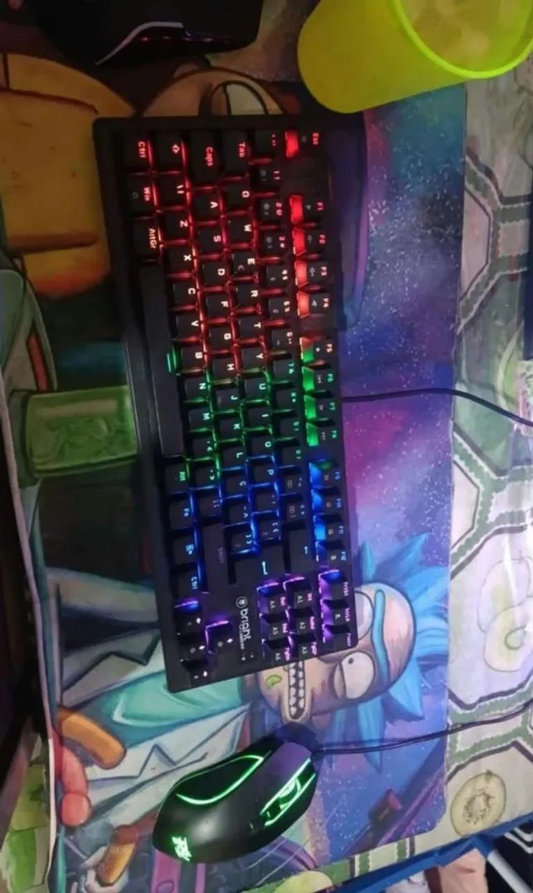 Computador, com rx580 8vram , 16 de ram , mouse teclado . - Foto 4