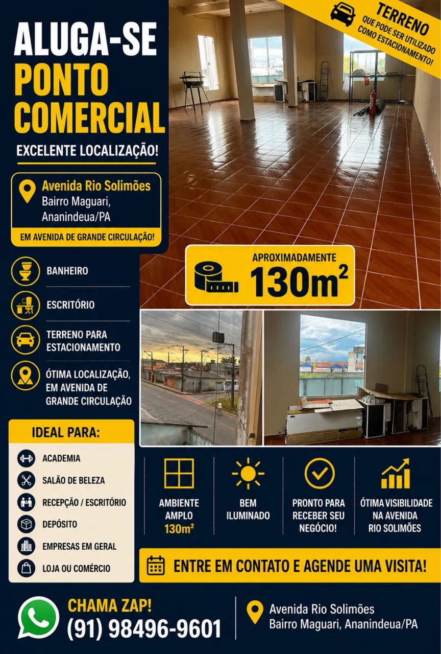 Ponto comercial altos 
