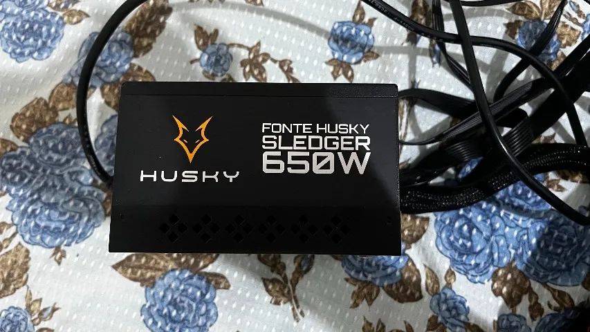 Fonte Husky Sledger 650W, 80 Plus Bronze