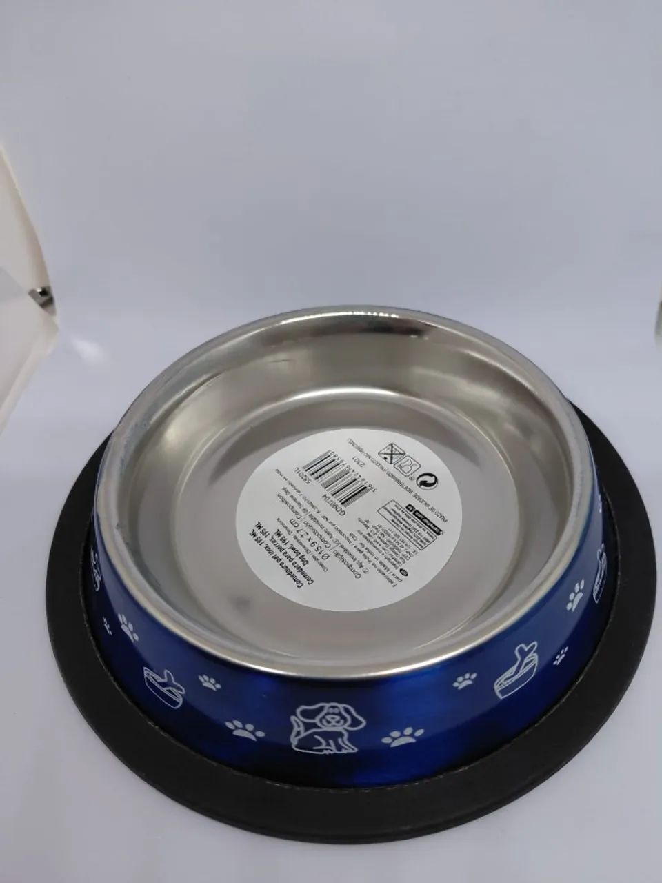 Comedouro e Bebedouro Inox Antiderrapante Para Cães e Gatos - Foto 3