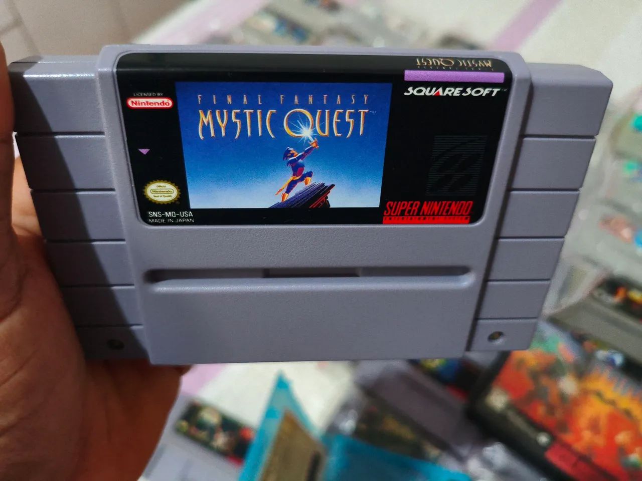Final Fantasy Mystic Quest Original SNES - Peças e Acessórios de