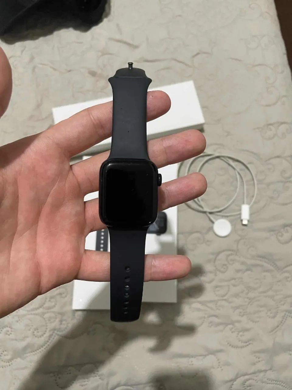 Apple Watch SE 2a Geração 40mm GPS + 2 pulseiras + caixa - Foto 2