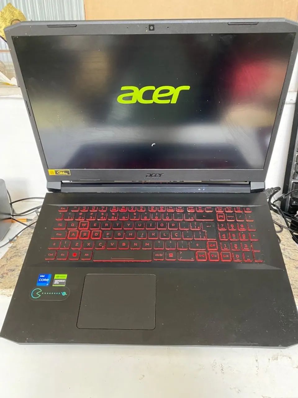 Notebook Acer Nitro V 1TB RTX 3050 Intel i7 11º Gen