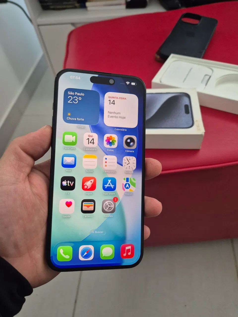 IPHONE 15 PRO MAX 512GB SEMINOVO - Celulares e Smartphones - São