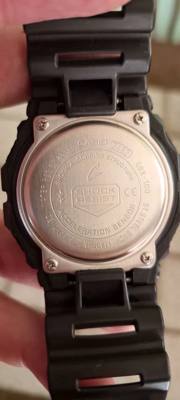 Relógio Casio G-Shock GBX 100 Moon/Tide Graph (SÓ HOJE) - Foto 4