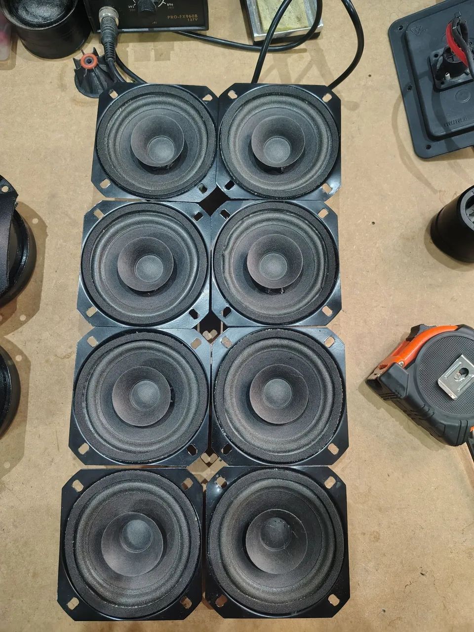 Auto falante 4 polegadas 80w 16ohms 