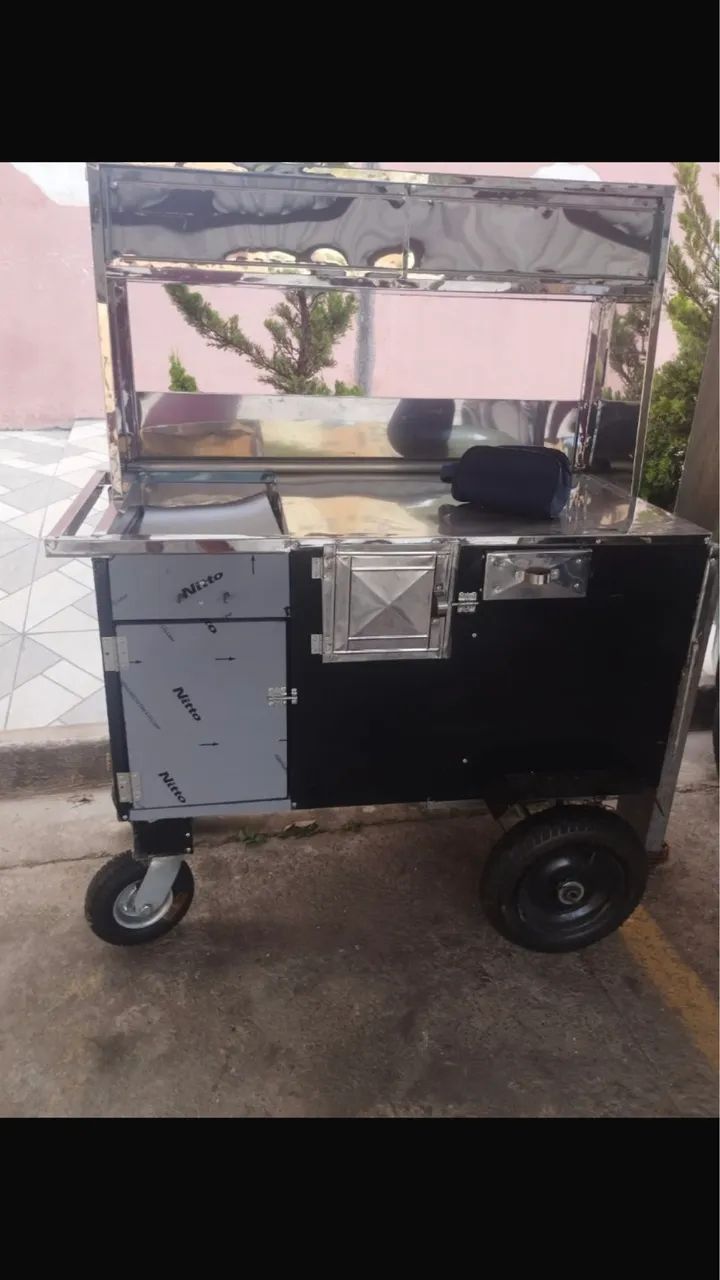 Vendo carrinho de cuscuz, porém dá pra vender outras coisas  - Foto 2