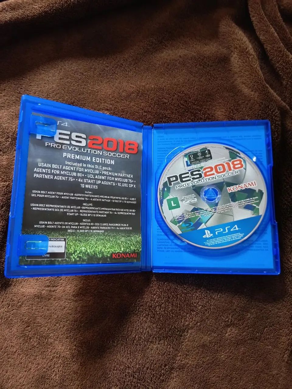 Pro Evolution Socccer 2018 ps4 ótimo estado  - Foto 2